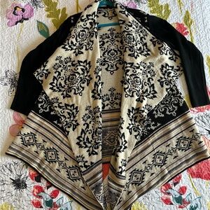 Shyanne Open-Front Draped Sweater Cardigan